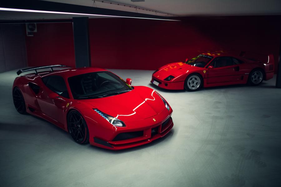  Ferrari 488 GTB N-Largo by Novitec Rosso 2017 года  (фото 16 из 23)